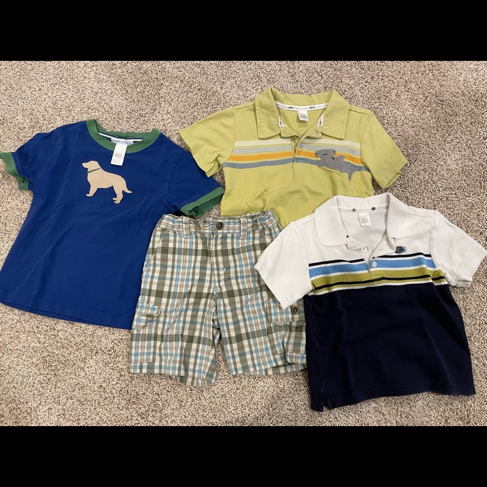 Janie and Jack 3T 4 piece boy lot